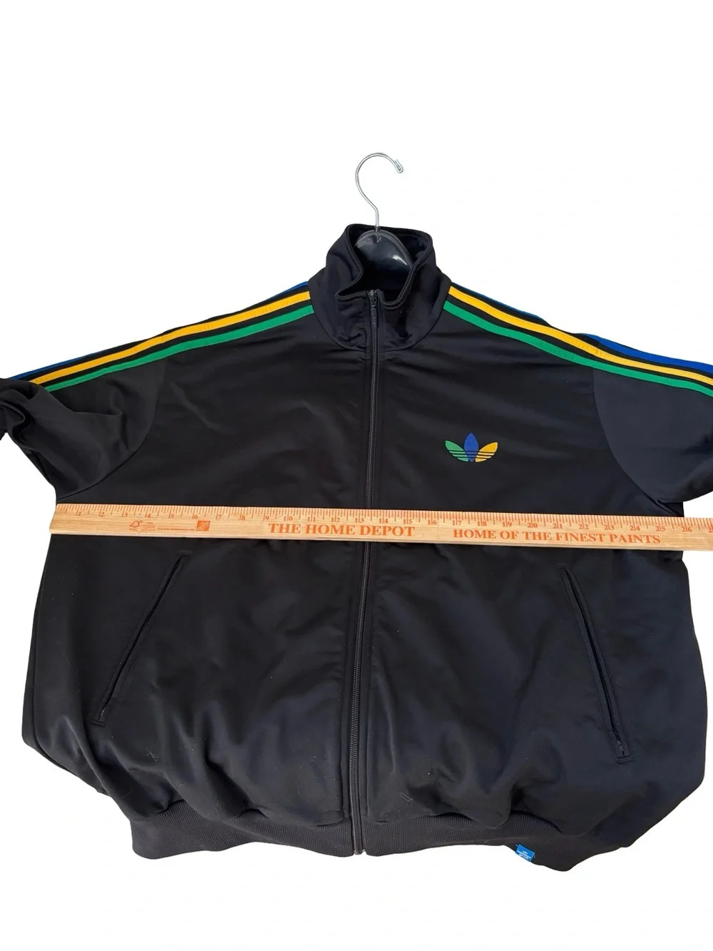 Adidas Grun Mens Black Y2K Jacket Sz XL